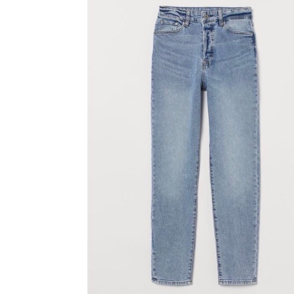 High Waist Ankle Jeans